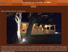 Tablet Screenshot of novarts.fr